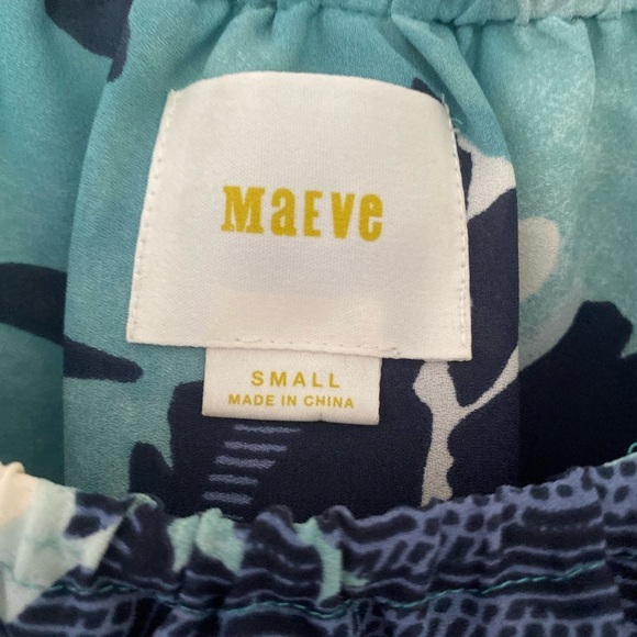 Anthropologie Maeve Islander Ruffle Off the Shoulder Top Small - Picture 5 of 7